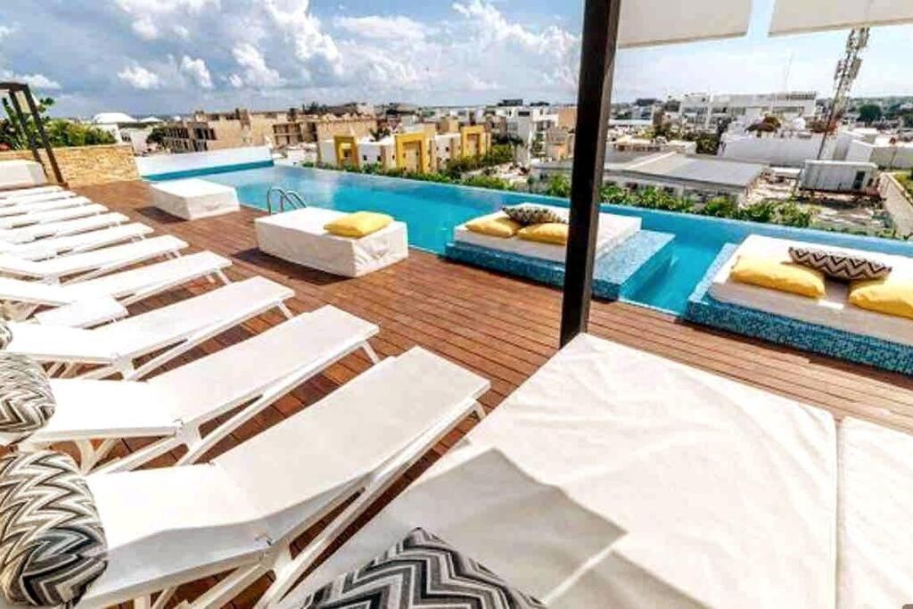 Your Exclusive Studio In The City - Top Amenities & Services For Free!! Плайя-дель-Кармен Екстер'єр фото